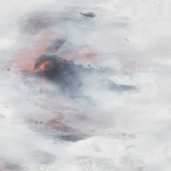 abstrakce - zimní bouře, detail obrazu